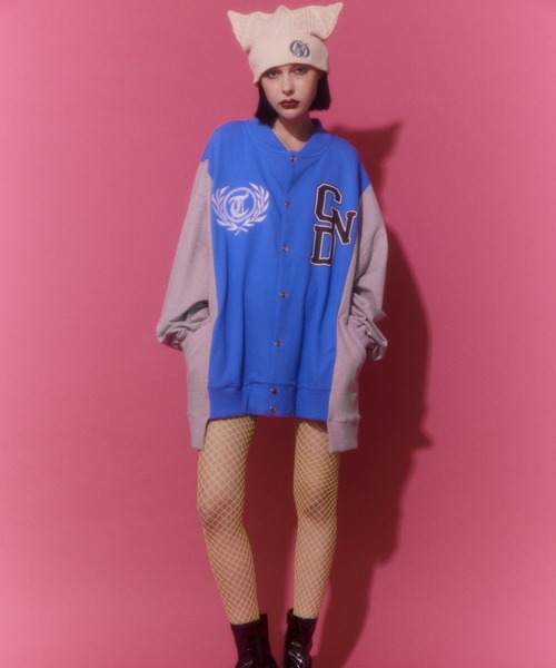 Candy Stripper（キャンディストリッパー）の「CND DEVIL EAR ビーニー（ニットキャップ/ビーニー・レディース・アイボリー/ブラック・FREE）」の6枚目の写真