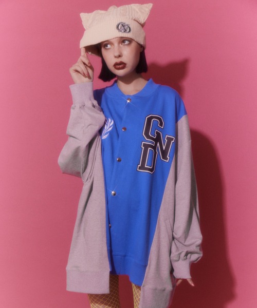 Candy Stripper（キャンディストリッパー）の「CND DEVIL EAR ビーニー（ニットキャップ/ビーニー・レディース・アイボリー/ブラック・FREE）」の4枚目の写真