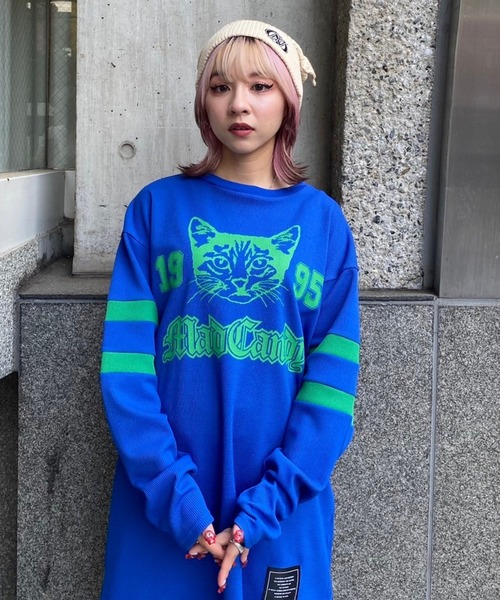 Candy Stripper（キャンディストリッパー）の「CND DEVIL EAR ビーニー（ニットキャップ/ビーニー・レディース・アイボリー/ブラック・FREE）」の17枚目の写真