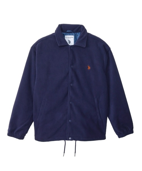 U.S. POLO ASSN.(ユーエスポロアッスン)の「U.S. POLO ASSN. フリース素材 コーチジャケット(ブルゾン・レディース・グレー/ベージュ/ネイビー/ブラック・M/L)」の16枚目の写真