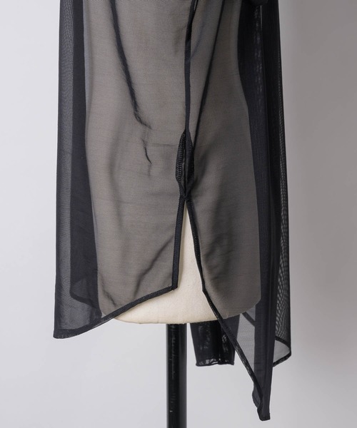 【セール】タックパフスリーブチュールTOPS（シャツ/ブラウス）｜LA BELLE ETUDE（ラベルエチュード）