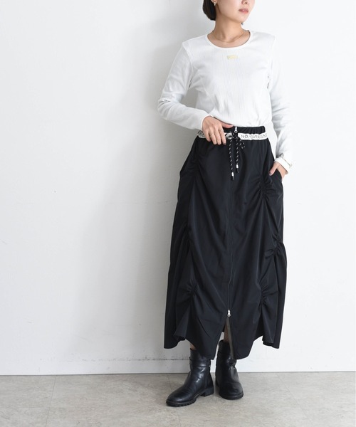 プレートポイントランダムリブ トップス Eimee Law│Eimee Law