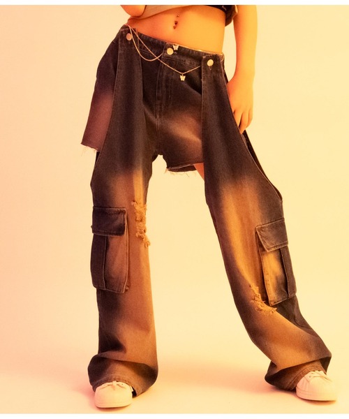 ANAP GｉRL（アナップガール）の「【ティーンズライン】バタフライチェーンベルト2個SET（ベルト・キッズ・ゴールド・FREE）」の4枚目の写真