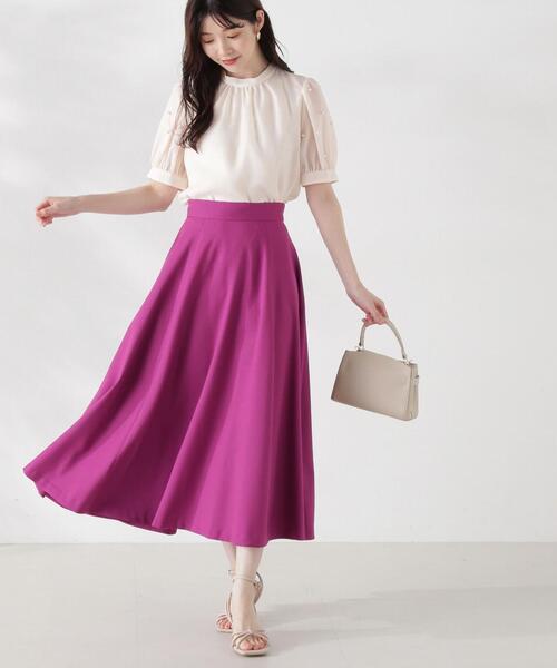 「PROPORTION BODY DRESSING」 半袖ブラウス FREE ピンク レディース PROPORTION BODY DRESSING（シャツ/ブラウス(半袖/袖なし)）の