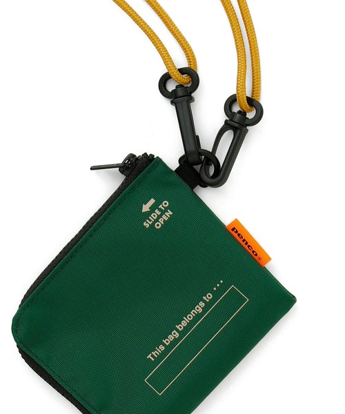 PENCO(ペンコ)の「penco ペンコ Lパース カード コインケース ミニ財布 小銭入れ ファスナーポーチ(コインケース・メンズ・オレンジ/ブラック/ダークグリーン/ベージュ/ネイビー・FREE)」の6枚目の写真