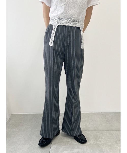 セール】ピンストライプフレアパンツ（その他パンツ）｜WC（ダブル