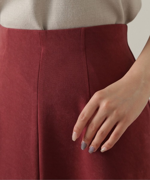 PROPORTION BODY DRESSING(プロポーションボディドレッシング)の「フェイクスエードマーメイドスカート / 1214220904(スカート・レディース・ホワイト系その他/レッド・SMALL/MEDIUM)」の9枚目の写真