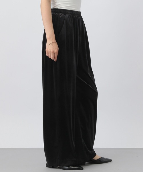 A part by（アパートバイ）の「ベロアイージーパンツ（その他パンツ・レディース・ブラック/ピンク系その他2・FREE）」の11枚目の写真