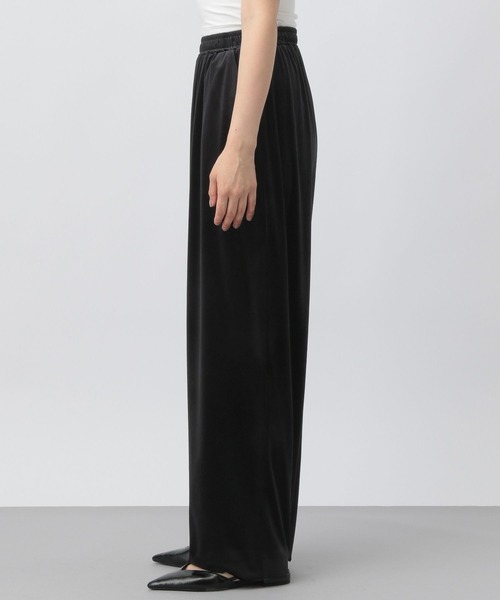 A part by（アパートバイ）の「ベロアイージーパンツ（その他パンツ・レディース・ブラック/ピンク系その他2・FREE）」の18枚目の写真