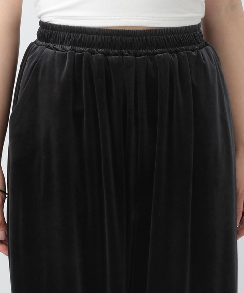 A part by（アパートバイ）の「ベロアイージーパンツ（その他パンツ・レディース・ブラック/ピンク系その他2・FREE）」の21枚目の写真