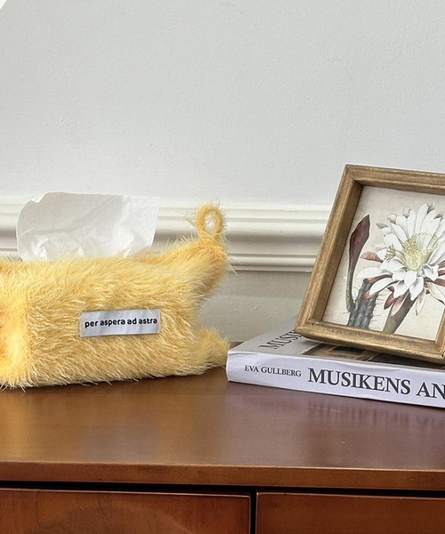 セール】【 Sowel. / ソエル 】 シャギー ニット ティッシュ ケース