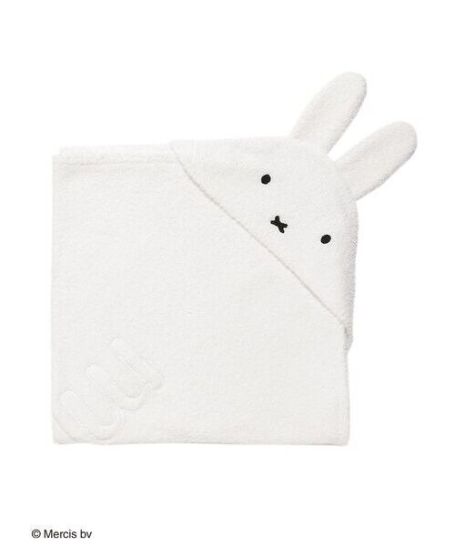 Miffy（ ミッフィー）の「【ラッピング済み】【Dick Bruna】【BABY】ベビモコブランケット＆スタイセット（ベビーギフト・キッズ・ブラウン/オフホワイト・FREE）」の7枚目の写真