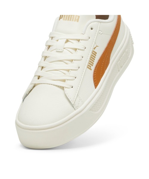 PUMA(プーマ)の「PUMA プーマ ウィメンズ スマッシュ プラットフォーム V3 スニーカー(スニーカー・レディース・ホワイト/ホワイト系その他・25.5cm/25.0cm/24.5cm/22.5cm/22.0cm/24.0cm/23.5cm/23.0cm)」の16枚目の写真