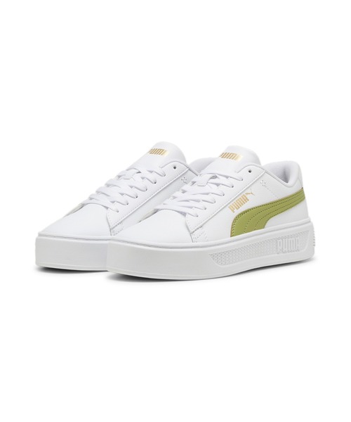 PUMA(プーマ)の「PUMA プーマ ウィメンズ スマッシュ プラットフォーム V3 スニーカー(スニーカー・レディース・ホワイト/ホワイト系その他・25.5cm/25.0cm/24.5cm/22.5cm/22.0cm/24.0cm/23.5cm/23.0cm)」の15枚目の写真