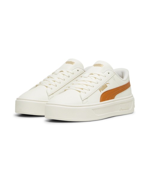 PUMA(プーマ)の「PUMA プーマ ウィメンズ スマッシュ プラットフォーム V3 スニーカー(スニーカー・レディース・ホワイト/ホワイト系その他・25.5cm/25.0cm/24.5cm/22.5cm/22.0cm/24.0cm/23.5cm/23.0cm)」の10枚目の写真