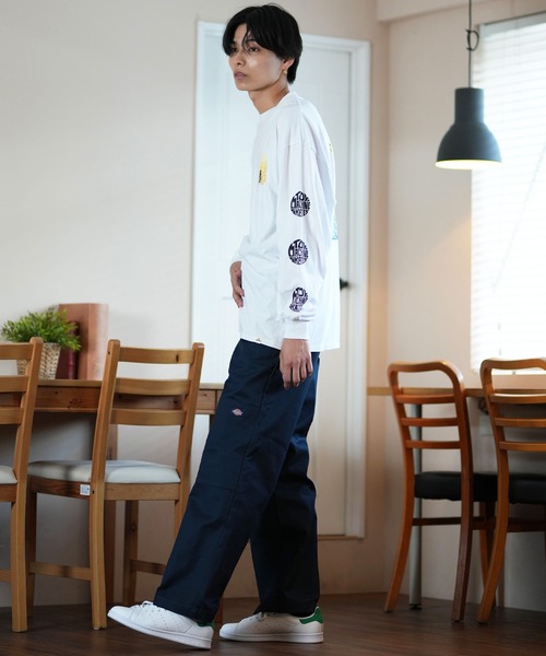 TOY　MACHINE（トイ　マシーン）の「【ムラサキスポーツ限定】TOY MACHINE/トイマシーン ロンT/長袖Tシャツ ビックシルエット バックプリント MTMFELT3（Tシャツ/カットソー・メンズ・サンドベージュ/ホワイト/ブラック・M/L/XL）」の9枚目の写真