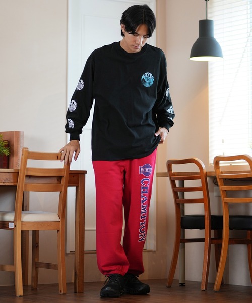 TOY　MACHINE（トイ　マシーン）の「【ムラサキスポーツ限定】TOY MACHINE/トイマシーン ロンT/長袖Tシャツ ビックシルエット バックプリント MTMFELT3（Tシャツ/カットソー・メンズ・サンドベージュ/ホワイト/ブラック・M/L/XL）」の15枚目の写真