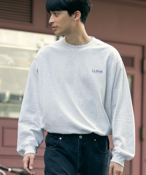 L.L.Bean(エルエルビーン)の「【JAPAN EDITION】ユニオン・カタログ・カバー・ロングスリーブ・ティ(Tシャツ/カットソー・メンズ・ホワイト/ライトグレー/グリーン系・MEDIUM/LARGE)」の21枚目の写真