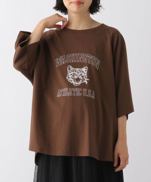 【新品】LEPSIM PETフォトT 猫 セール】PETフォトT 490665（Tシャツ/カットソー）｜LEPSIM