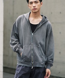 WYM LIDNM | VINTAGE FADED ZIP PARKA(パーカー)