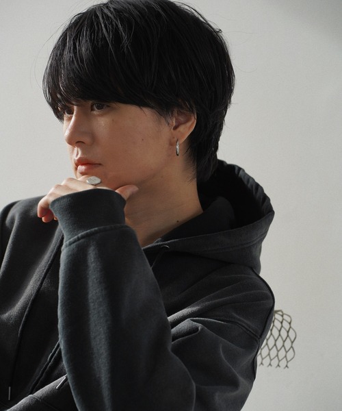 WYM LIDNM(ウィム バイ リドム)の「HEAVY OZ DOUBLE ZIP PARKA(パーカー・メンズ・ブラック系/グレー/アッシュブラウン/ブラック/グレー系/杢グレー・S/M/L)」の16枚目の写真