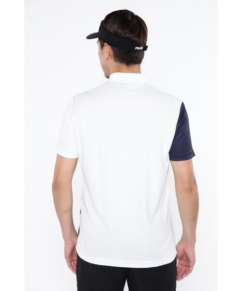 【セール】【PING APPAREL】ジャージ半袖ハイネックカットソー ＜EARLY AUTUMN＞ (MENS)（Tシャツ/カットソー）｜PING（ピン）