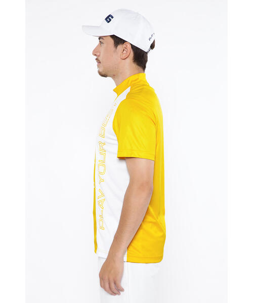 【セール】【PING APPAREL】ジャージ半袖ハイネックカットソー ＜EARLY AUTUMN＞ (MENS)（Tシャツ/カットソー）｜PING（ピン）