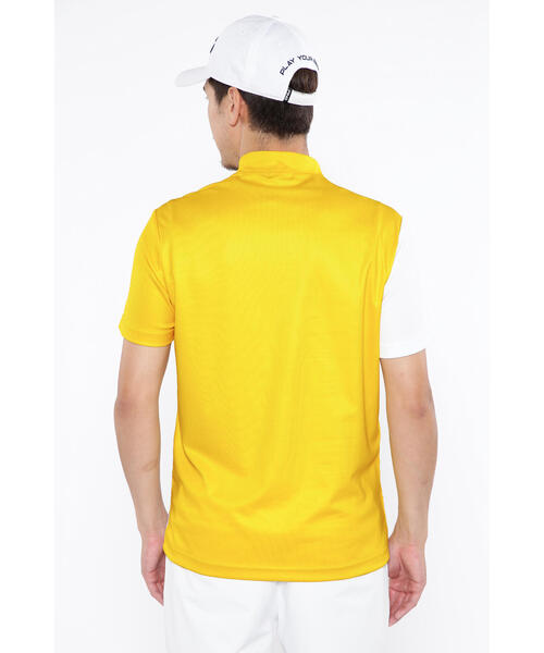 【セール】【PING APPAREL】ジャージ半袖ハイネックカットソー ＜EARLY AUTUMN＞ (MENS)（Tシャツ/カットソー）｜PING（ピン）