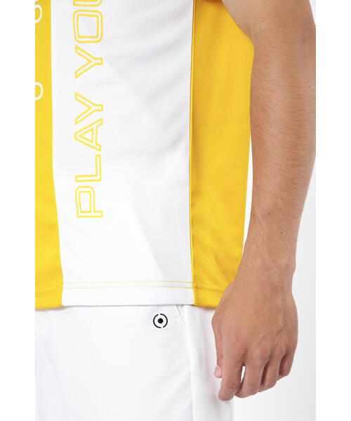 【セール】【PING APPAREL】ジャージ半袖ハイネックカットソー ＜EARLY AUTUMN＞ (MENS)（Tシャツ/カットソー）｜PING（ピン）