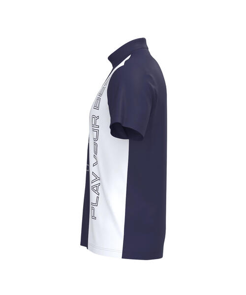 【セール】【PING APPAREL】ジャージ半袖ハイネックカットソー ＜EARLY AUTUMN＞ (MENS)（Tシャツ/カットソー）｜PING（ピン）