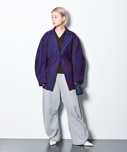 【新品】CITYSHOP O スゥエットバナナパンツ　黒　38 CITYSHOP（シティーショップ）の「“O” SWEAT BANANA パンツ