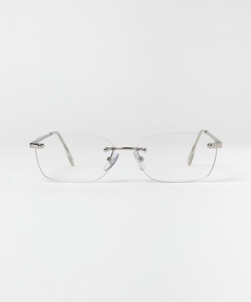 SMELLY(スメリー)の「リムレスダテメガネ(メガネ・レディース・シルバー/ゴールド・-)」の15枚目の写真