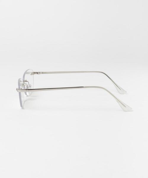 SMELLY(スメリー)の「リムレスダテメガネ(メガネ・レディース・シルバー/ゴールド・-)」の16枚目の写真