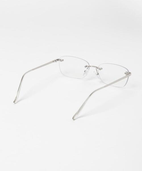 SMELLY(スメリー)の「リムレスダテメガネ(メガネ・レディース・シルバー/ゴールド・-)」の17枚目の写真