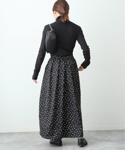 MILLER（ミラー）の「《追加》MILLER/ミラー SLOBE別注 SHEER RIB タートルネック（Tシャツ/カットソー・レディース・ブラック/ホワイト/グレー/レッド・FREE）」の7枚目の写真