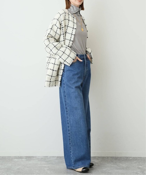 MILLER（ミラー）の「《追加》MILLER/ミラー SLOBE別注 SHEER RIB タートルネック（Tシャツ/カットソー・レディース・ブラック/ホワイト/グレー/レッド・FREE）」の13枚目の写真