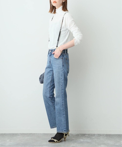 MILLER（ミラー）の「《追加》MILLER/ミラー SLOBE別注 SHEER RIB タートルネック（Tシャツ/カットソー・レディース・ブラック/ホワイト/グレー/レッド・FREE）」の17枚目の写真