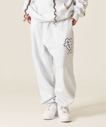 FUBU（ フブ）の「FUBU フブ ブランド ロゴ 刺繍 ウエストゴム 紐付き ポケット付き アメカジ ルーズシルエット イージーパンツ スウェットパンツ 裏毛（スウェットパンツ）」