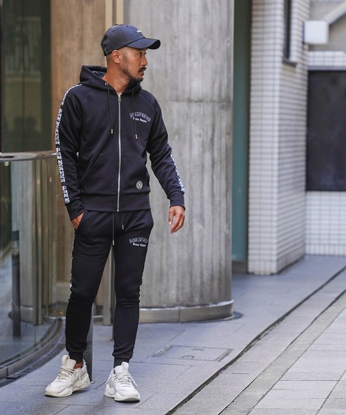 RTEG ブラックパーカー Medium セットアップ アダムスジャグラー RTEG 