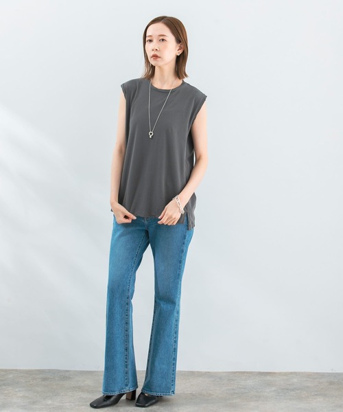 GREYCHORD（グレーコード）の「GREYCHORD　SOFIE（Tシャツ/カットソー・レディース・ホワイト/グレー系その他・1）」の5枚目の写真