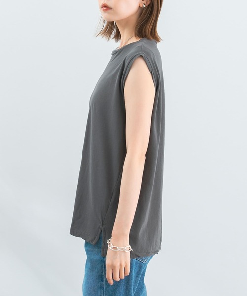 GREYCHORD（グレーコード）の「GREYCHORD　SOFIE（Tシャツ/カットソー・レディース・ホワイト/グレー系その他・1）」の6枚目の写真