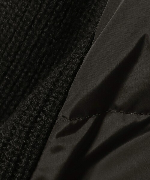 HERNO（ヘルノ）の「HERNO / コンビネーション ニットダウン ブルゾン（ブルゾン・メンズ・ブラック/ネイビー・52/50/48/46）」の6枚目の写真