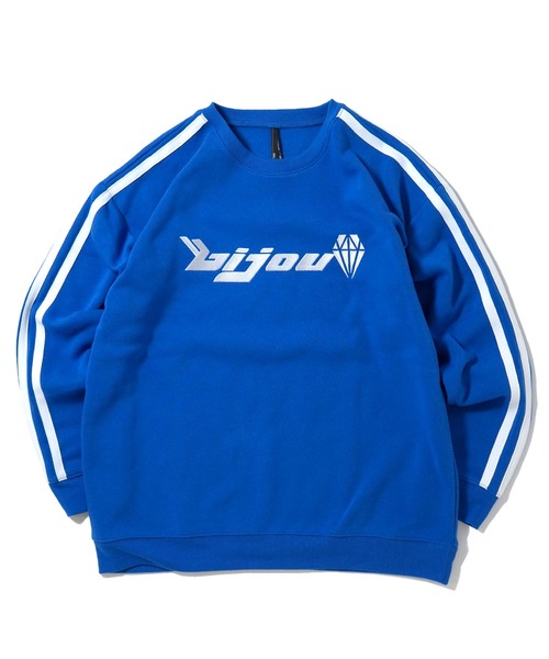 Starting Over(スターティングオーバー)の「uniform design sweat shirt/ユニフォームデザイン 裏起毛 スウェットシャツ(スウェット・メンズ・ブラック/ブルー/ブラック系その他/ブルー系その他/ホワイト/ホワイト系その他・M/L/XL)」の5枚目の写真