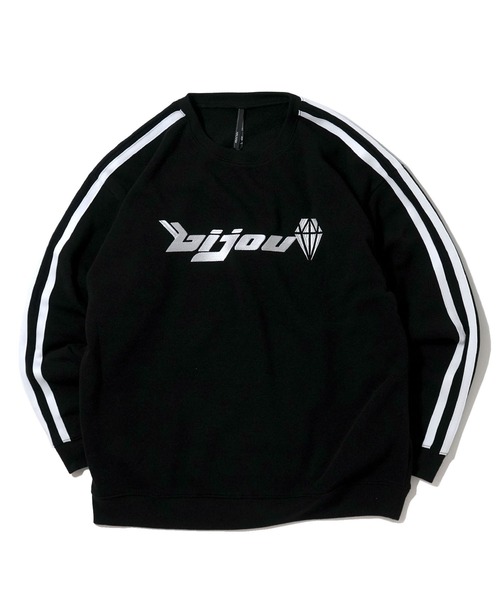 Starting Over(スターティングオーバー)の「uniform design sweat shirt/ユニフォームデザイン 裏起毛 スウェットシャツ(スウェット・メンズ・ブラック/ブルー/ブラック系その他/ブルー系その他/ホワイト/ホワイト系その他・M/L/XL)」の3枚目の写真