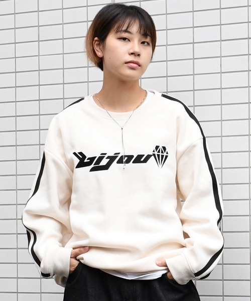 Starting Over(スターティングオーバー)の「uniform design sweat shirt/ユニフォームデザイン 裏起毛 スウェットシャツ(スウェット・メンズ・ブラック/ブルー/ブラック系その他/ブルー系その他/ホワイト/ホワイト系その他・M/L/XL)」の15枚目の写真