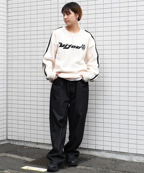 Starting Over(スターティングオーバー)の「uniform design sweat shirt/ユニフォームデザイン 裏起毛 スウェットシャツ(スウェット・メンズ・ブラック/ブルー/ブラック系その他/ブルー系その他/ホワイト/ホワイト系その他・M/L/XL)」の17枚目の写真