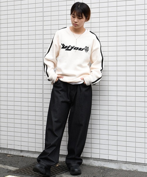 Starting Over(スターティングオーバー)の「uniform design sweat shirt/ユニフォームデザイン 裏起毛 スウェットシャツ(スウェット・メンズ・ブラック/ブルー/ブラック系その他/ブルー系その他/ホワイト/ホワイト系その他・M/L/XL)」の18枚目の写真