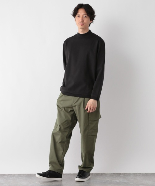 GLOBAL WORK（グローバルワーク）の「リッチクリーンスウェット/モックネック/116310（スウェット・メンズ・ブラック/ホワイト・LARGE/MEDIUM/SMALL/X-LARGE）」の10枚目の写真