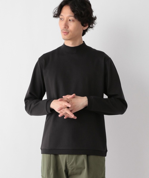 GLOBAL WORK（グローバルワーク）の「リッチクリーンスウェット/モックネック/116310（スウェット・メンズ・ブラック/ホワイト・LARGE/MEDIUM/SMALL/X-LARGE）」の12枚目の写真