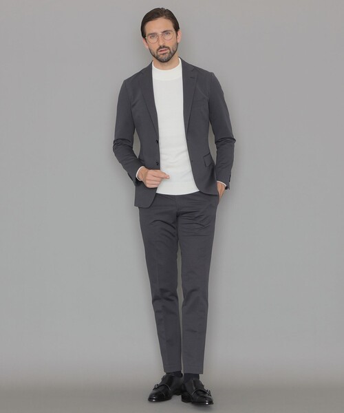 セール】【FLEX JERSEY】36Gハニカムジャージーセットアップジャケット